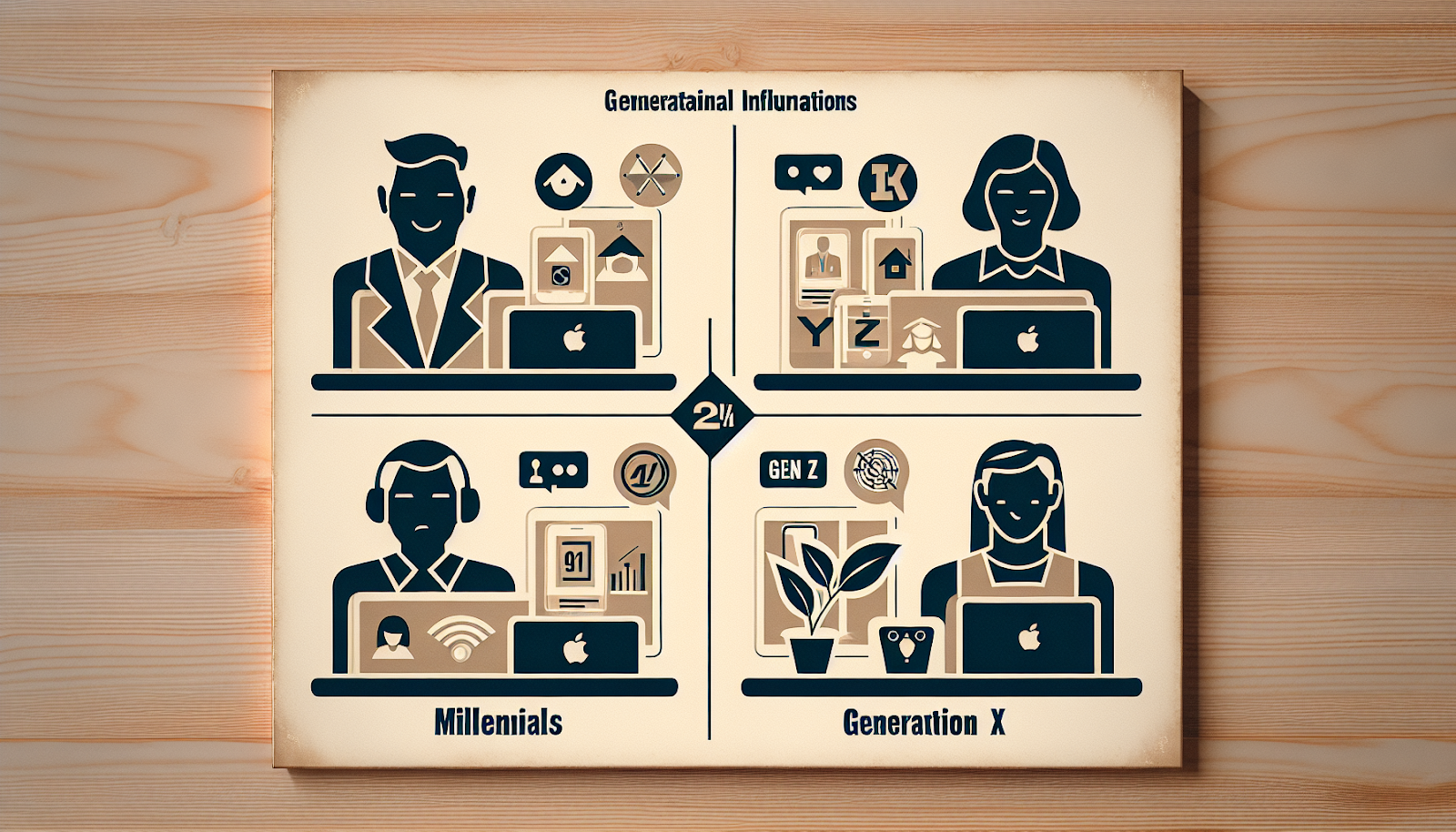 Image of Generational Influences on Expectations and Satisfaction of Online Learners